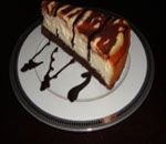 Bitter Tabanl Beyaz ikolatal Cheesecake