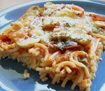 Glutensiz Spagetti-Pizza